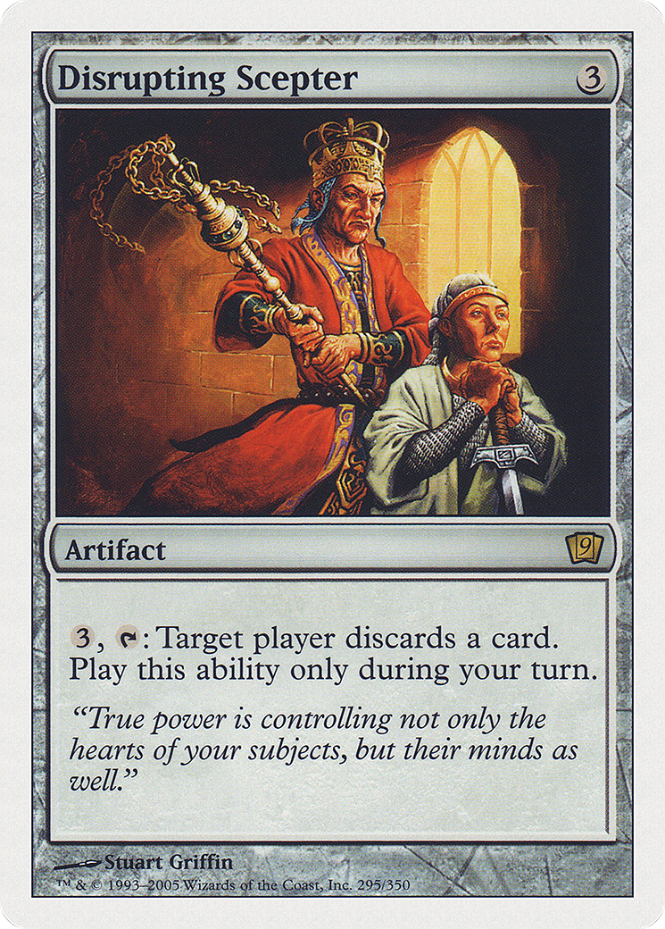 Disrupting Scepter (295) - Ninth Edition