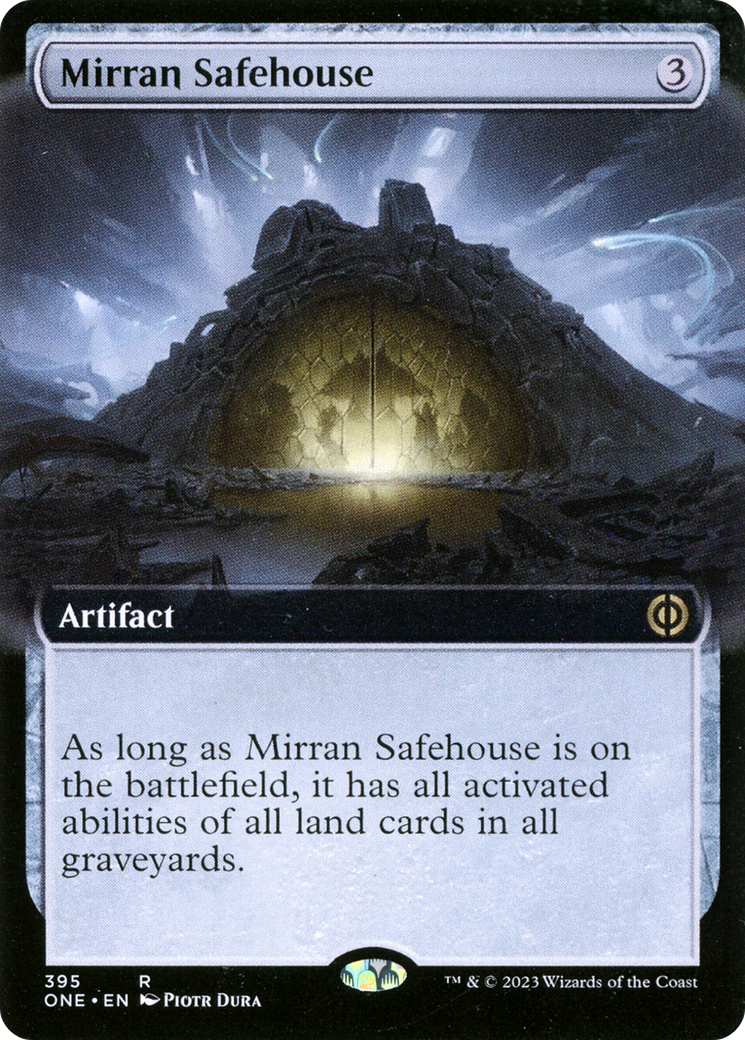 Mirran Safehouse (Extended Art) (395) - Phyrexia: All Will Be One