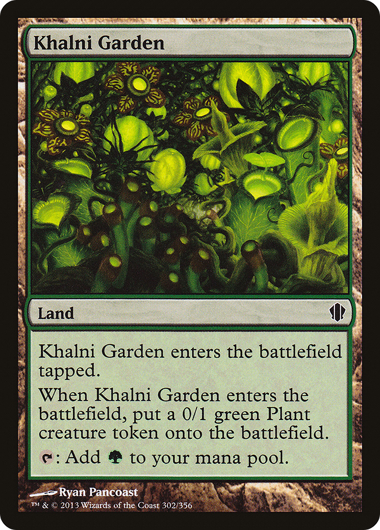 Khalni Garden (302) - Commander 2013