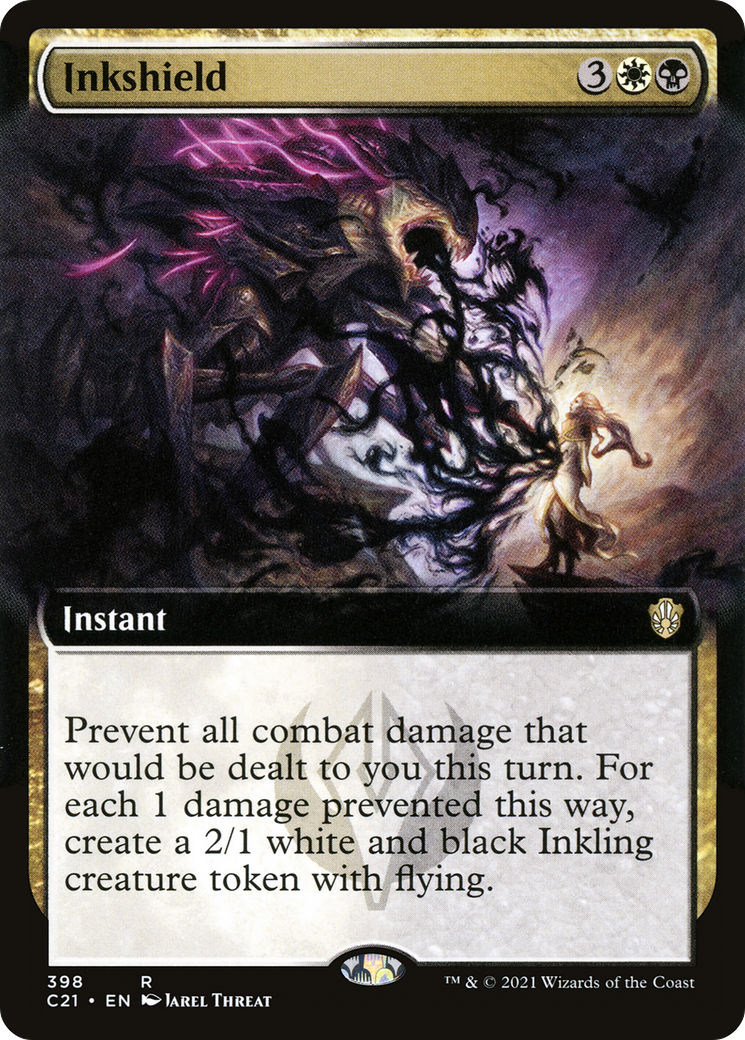 Inkshield (Extended Art) (398) - Commander 2021