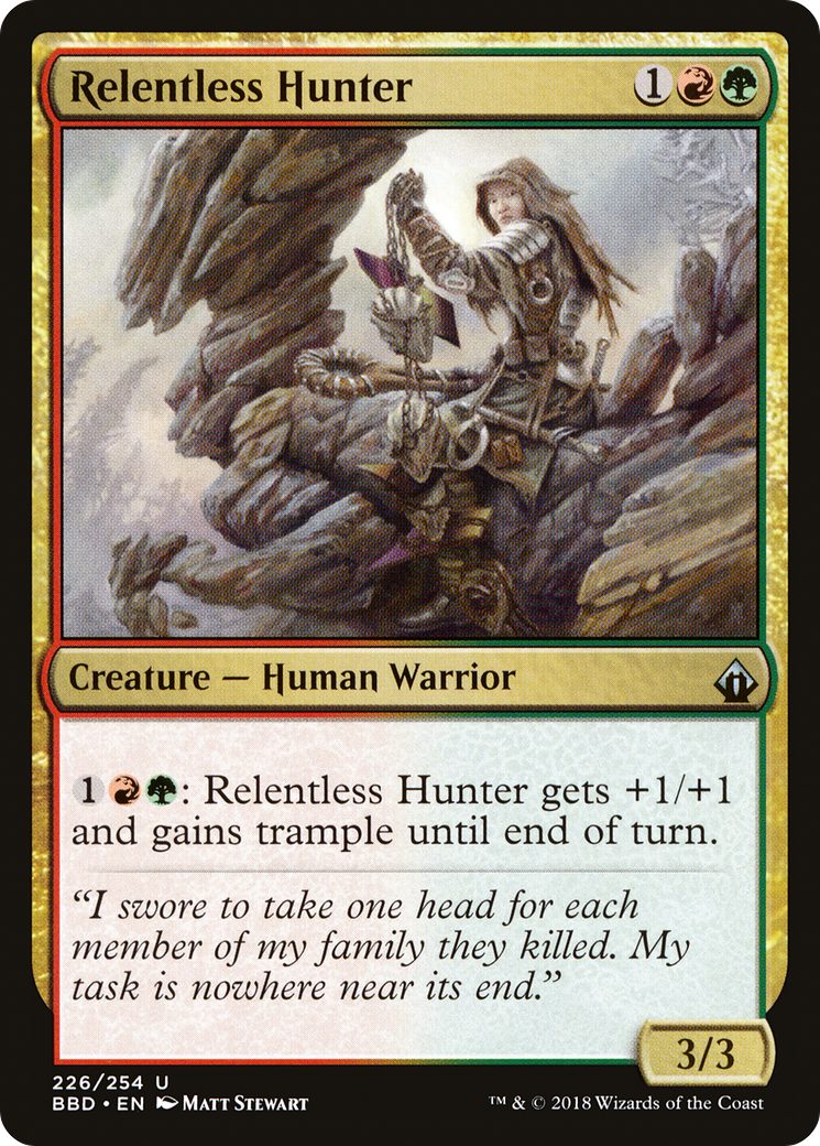 Relentless Hunter (226) - Battlebond
