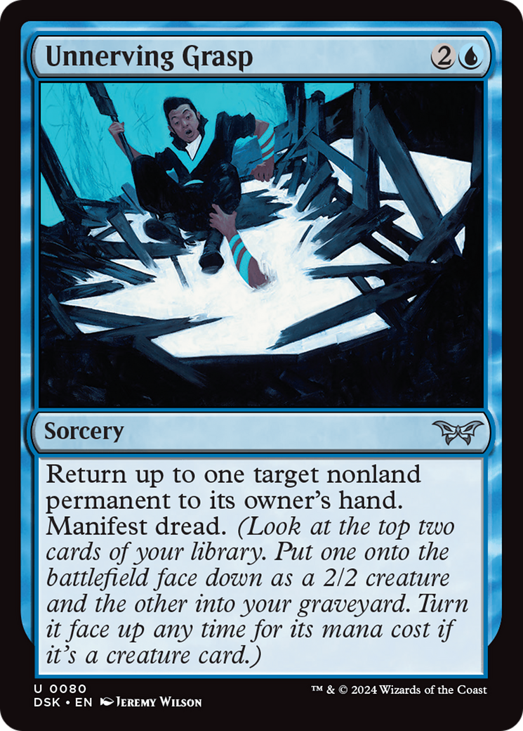 Unnerving Grasp (080) Foil - Duskmourn: House of Horror