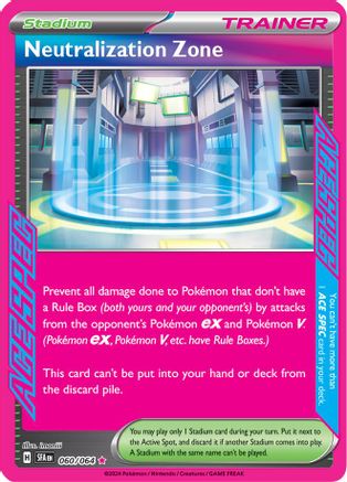 Neutralization Zone (60) Holofoil - Shrouded Fable