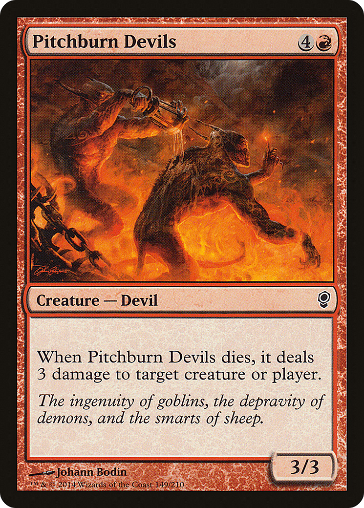 Pitchburn Devils (149) Foil - Conspiracy
