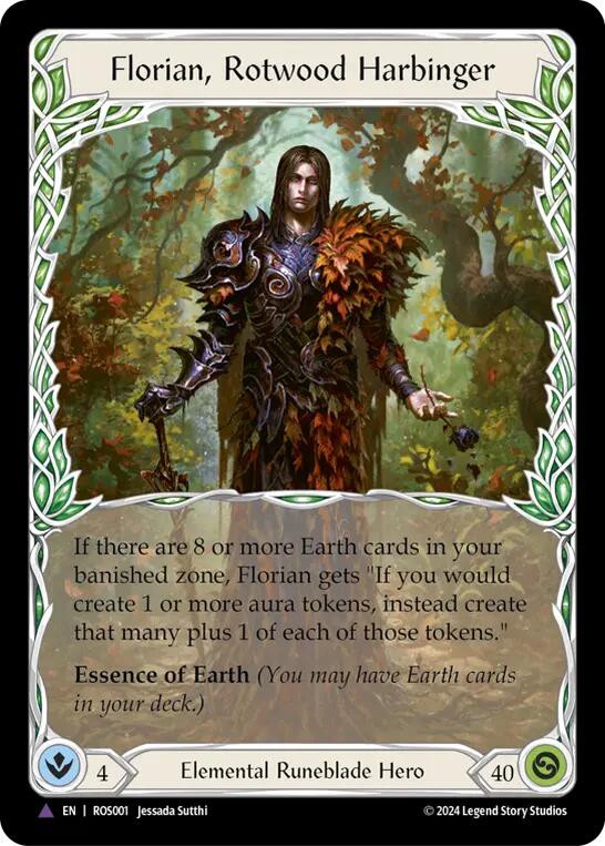 Florian, Rotwood Harbinger (Marvel) (ROS001) Cold Foil - Rosetta