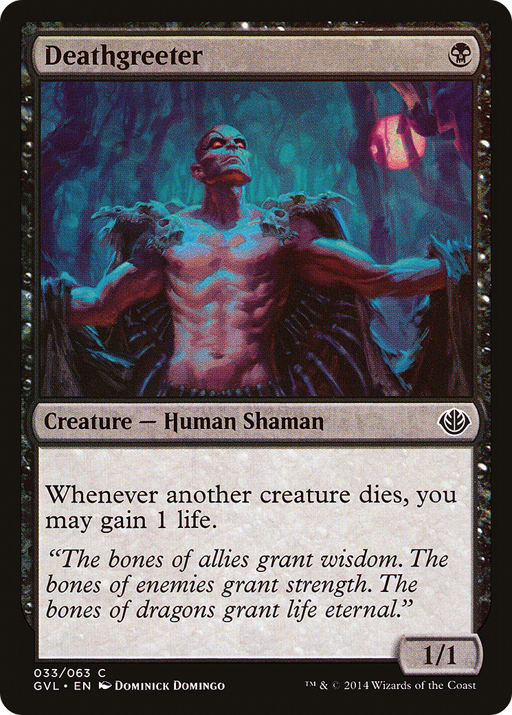 Deathgreeter (033) - Duel Decks Anthology: Garruk vs. Liliana