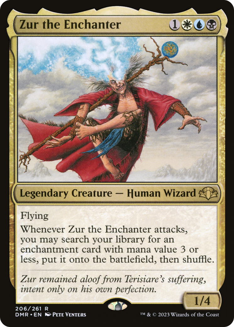 Zur the Enchanter (206) Foil - Dominaria Remastered