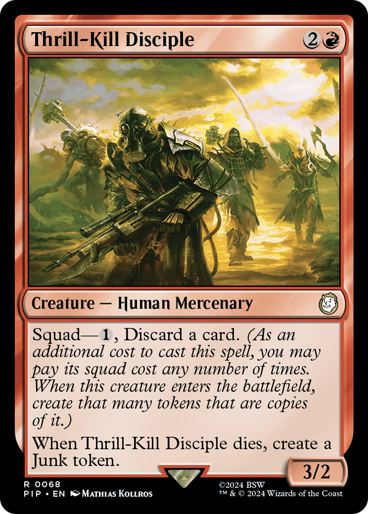 Thrill-Kill Disciple (068) Foil - Fallout