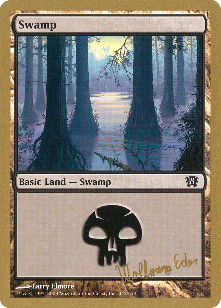 Swamp (342) - 2003 Wolfgang Eder (8ED) - World Championship Decks 2003