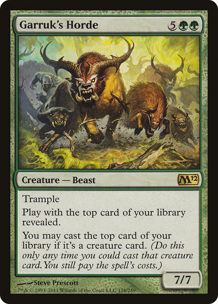Garruk's Horde (176) - Magic 2012