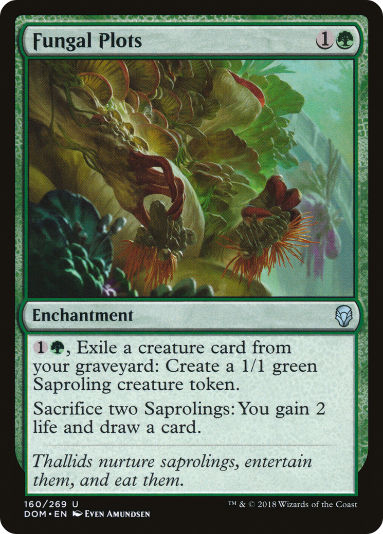 Fungal Plots (160) - Dominaria