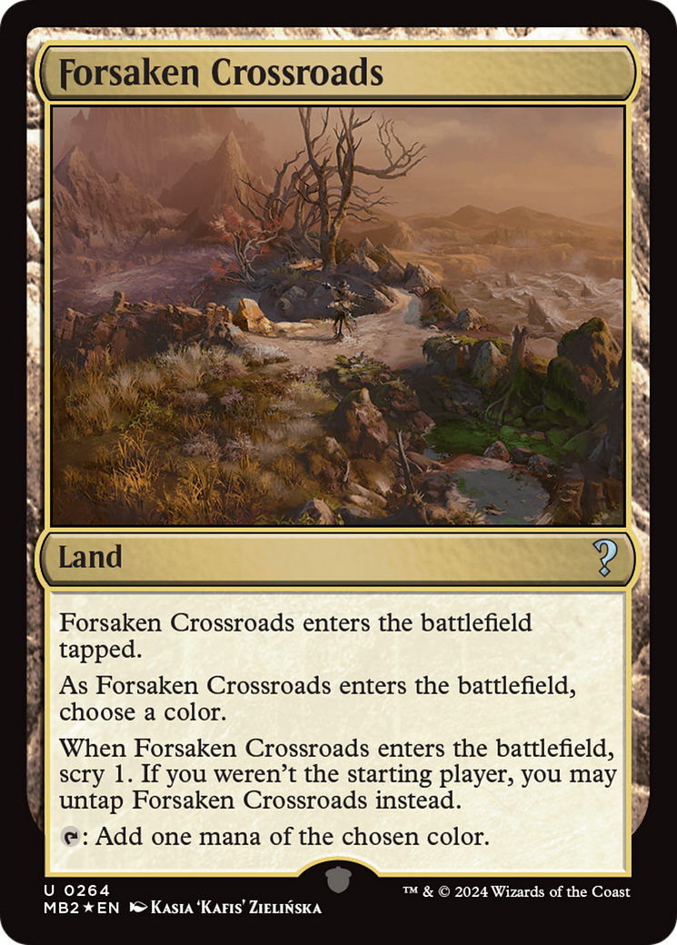Forsaken Crossroads (264) Foil - Mystery Booster 2