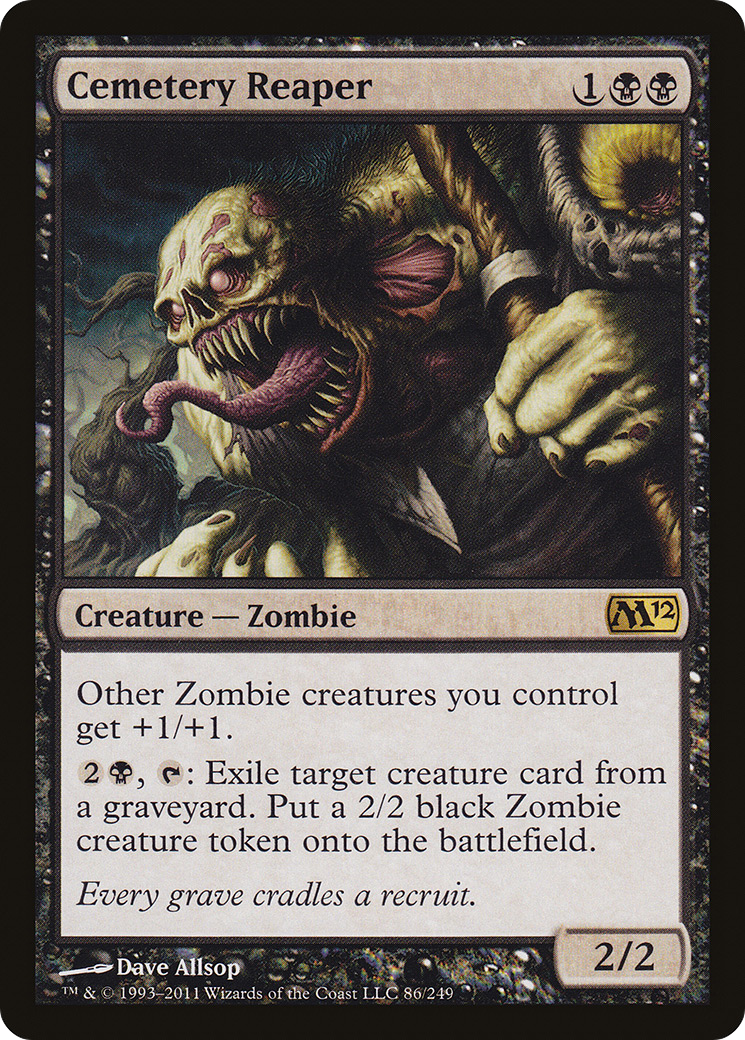 Cemetery Reaper (086) - Magic 2012