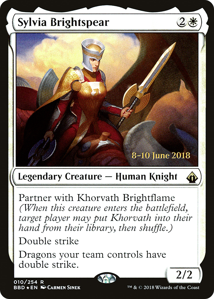 Sylvia Brightspear (010) Foil - Battlebond Promos