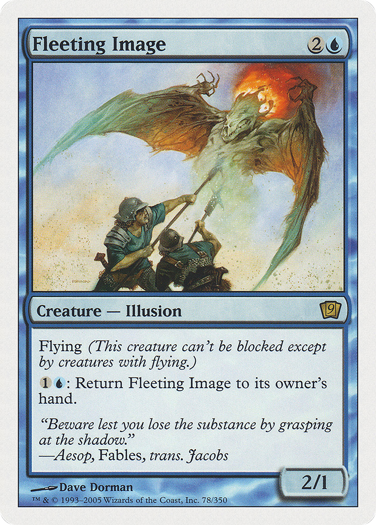 Fleeting Image (078) Foil - Ninth Edition