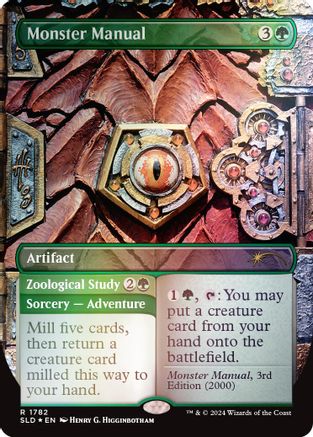 Monster Manual (1782) Foil - Secret Lair Drop Series