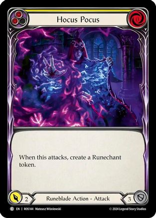 Hocus Pocus (Yellow) (ROS144) - Rosetta