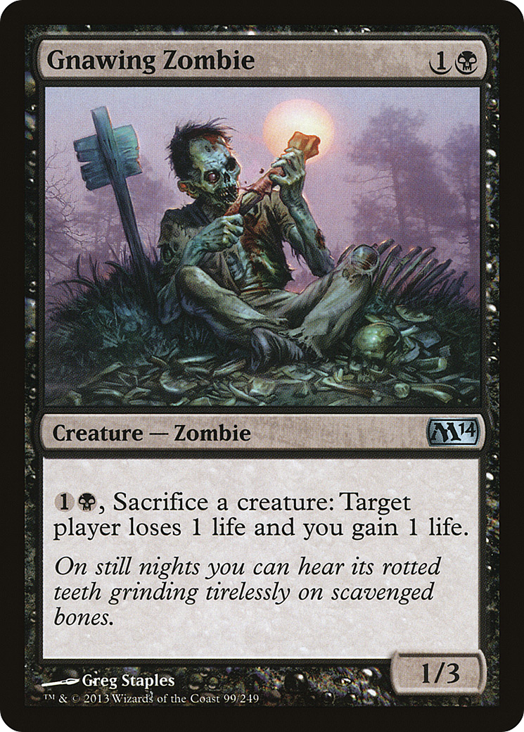 Gnawing Zombie (099) - Magic 2014