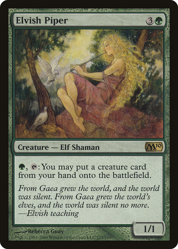 Elvish Piper (177) - Magic 2010
