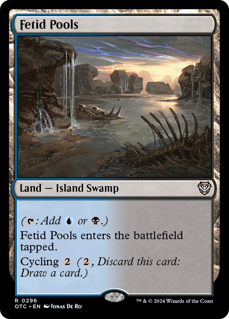 Fetid Pools (296) - Outlaws of Thunder Junction Commander