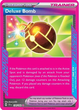 Deluxe Bomb (134) Holofoil - SV07 Stellar Crown
