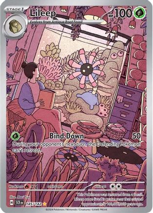 Lileep - 145/142 (145) Holofoil - SV07 Stellar Crown