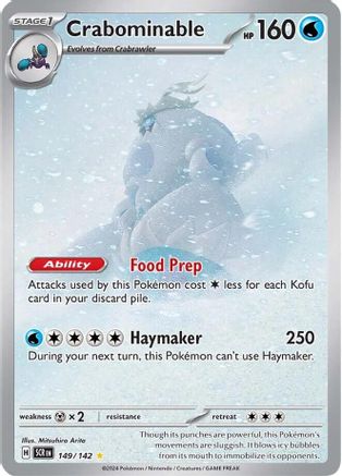 Crabominable - 149/142 (149) Holofoil - SV07 Stellar Crown