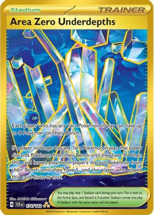 Area Zero Underdepths (174) Holofoil - Stellar Crown