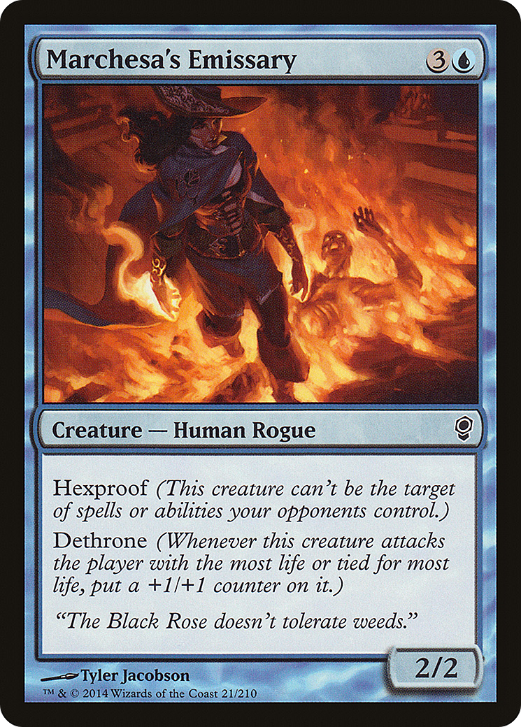 Marchesa's Emissary (021) Foil - Conspiracy