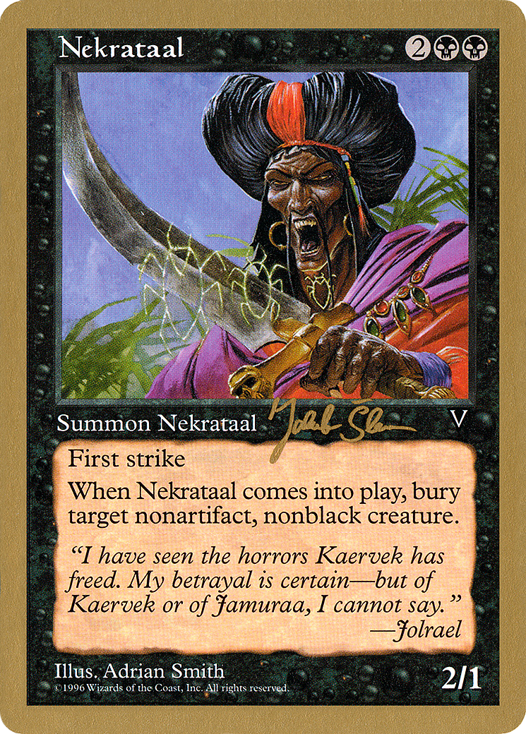 Nekrataal - 1997 Jakub Slemr (VIS) (Retro) - World Championship Decks 1997