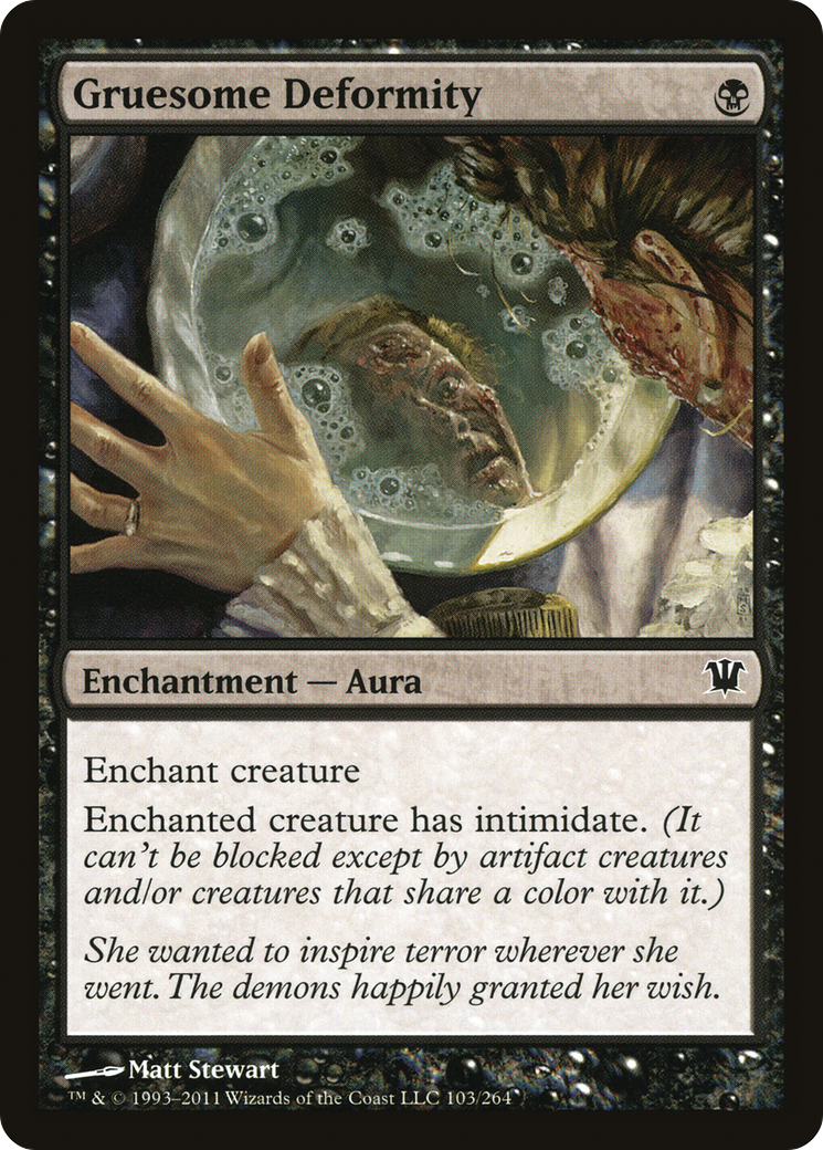 Gruesome Deformity (103) Foil - Innistrad