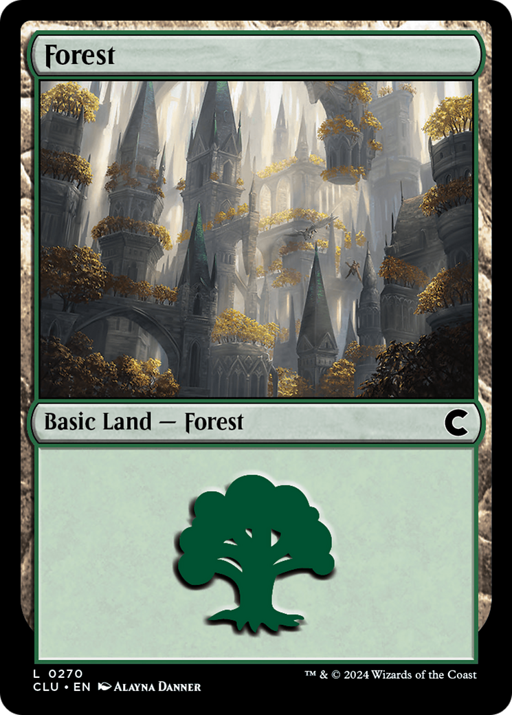 Forest (270) - Ravnica: Clue Edition