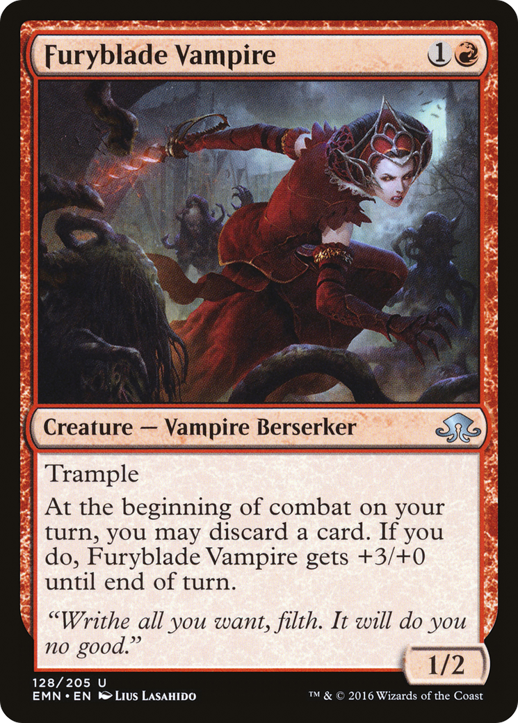 Furyblade Vampire (128) - Eldritch Moon