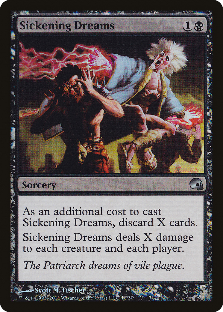 Sickening Dreams (018) Foil - Premium Deck Series: Graveborn