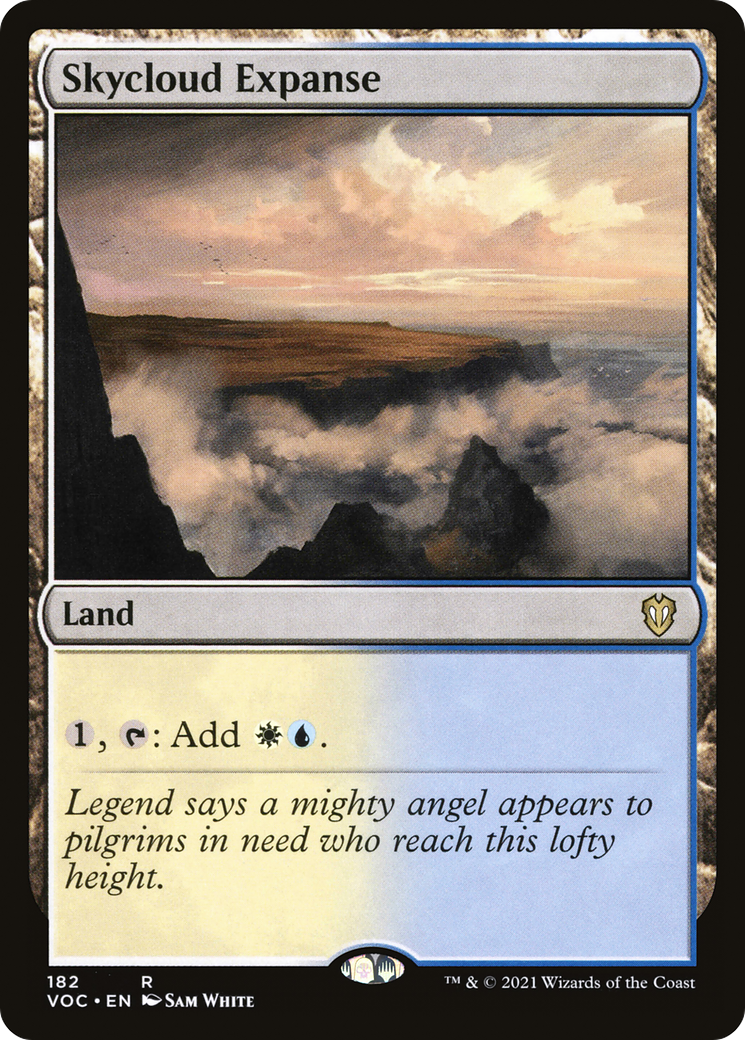 Skycloud Expanse (182) - Crimson Vow Commander