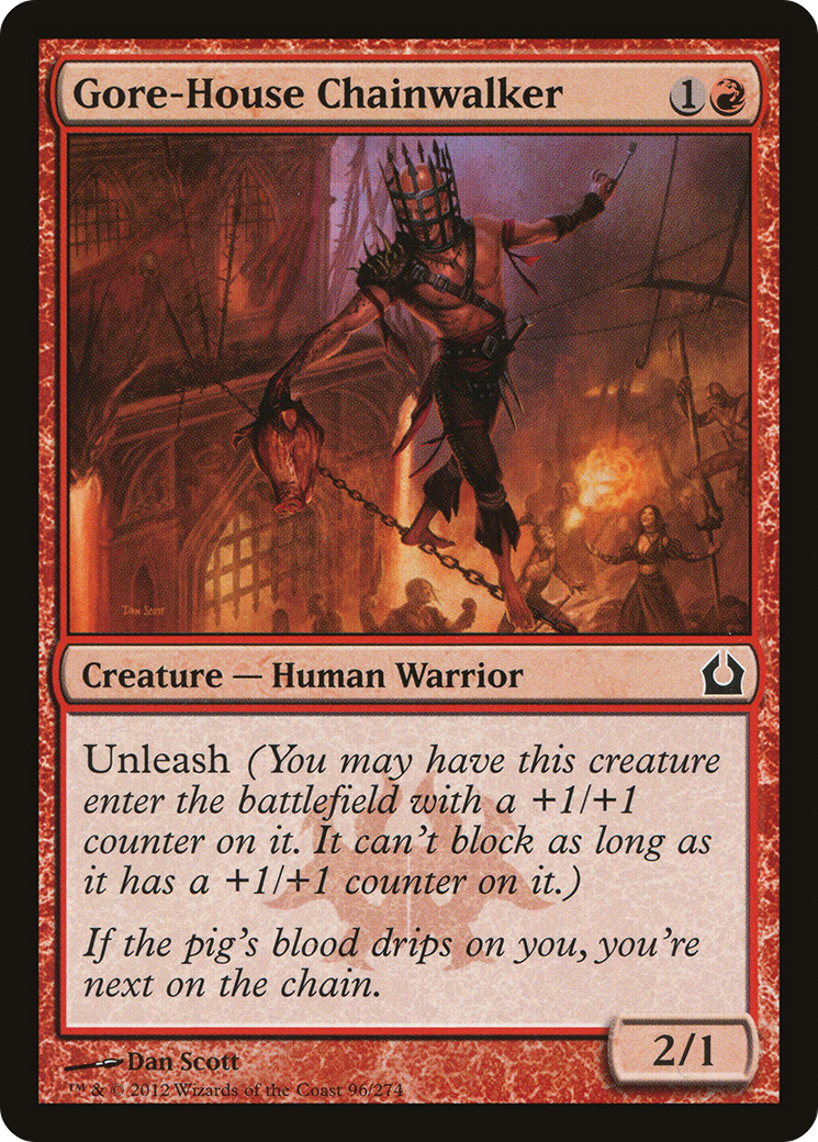 Gore-House Chainwalker (096) - Return to Ravnica