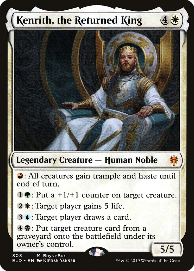 Kenrith, the Returned King (303) Foil - Throne of Eldraine