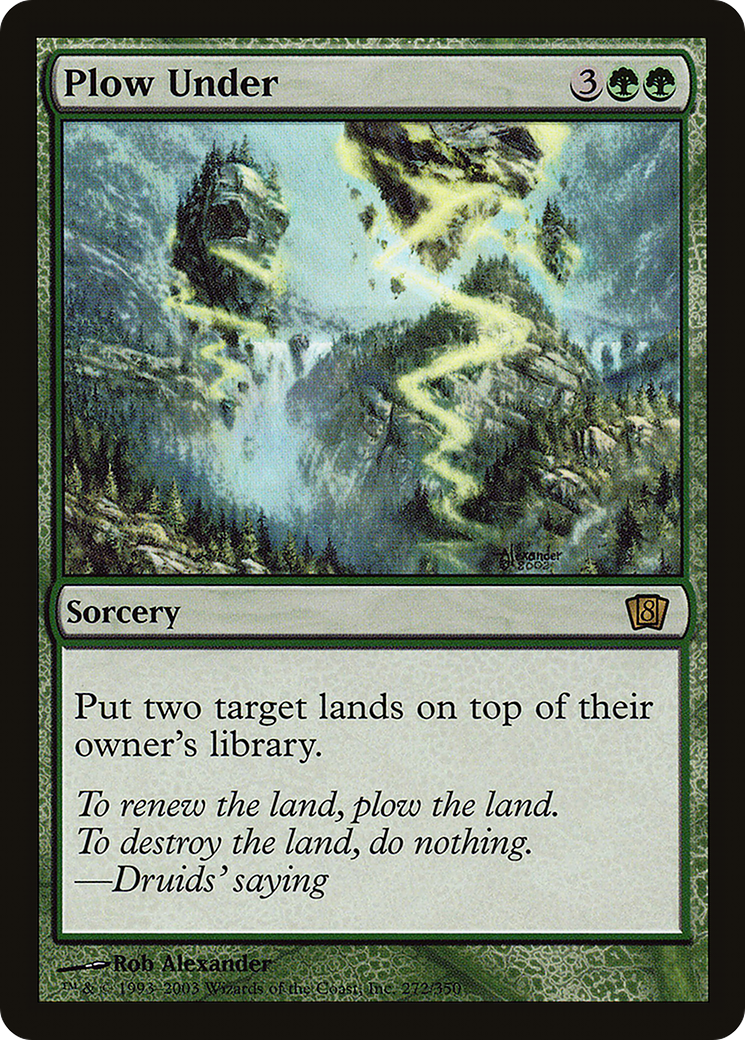 Plow Under (272) - Eighth Edition