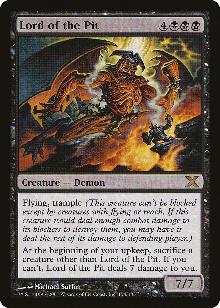 Lord of the Pit (154) - Tenth Edition