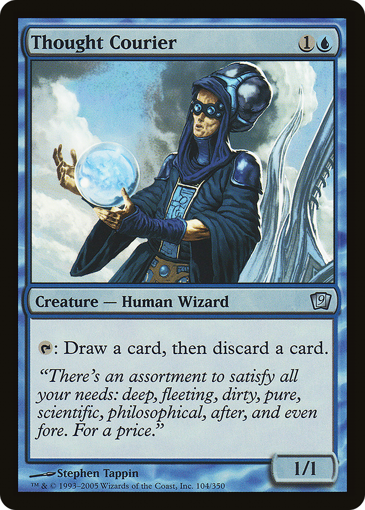 Thought Courier (104) Foil - Ninth Edition