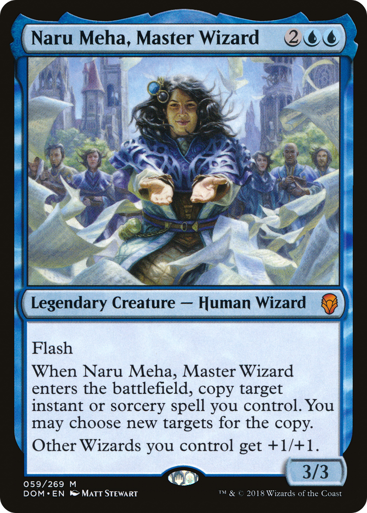 Naru Meha, Master Wizard (059) - Dominaria