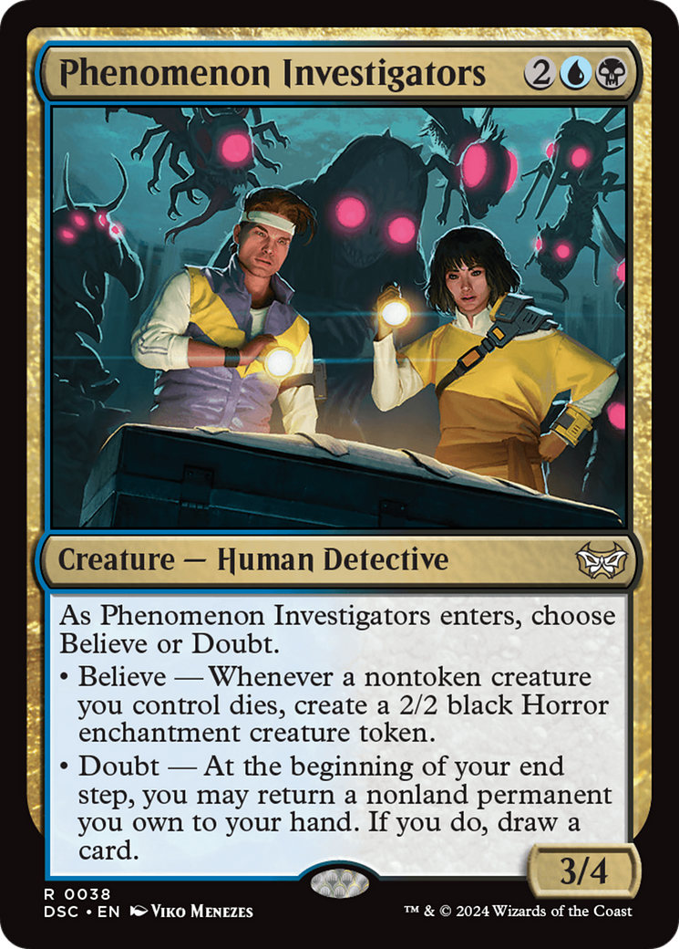Phenomenon Investigators (038) - Duskmourn: House of Horror Commander