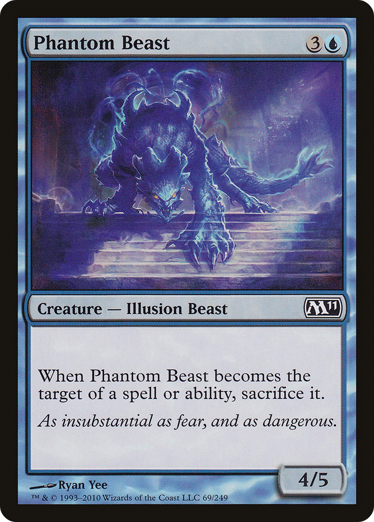 Phantom Beast (069) Foil - Magic 2011