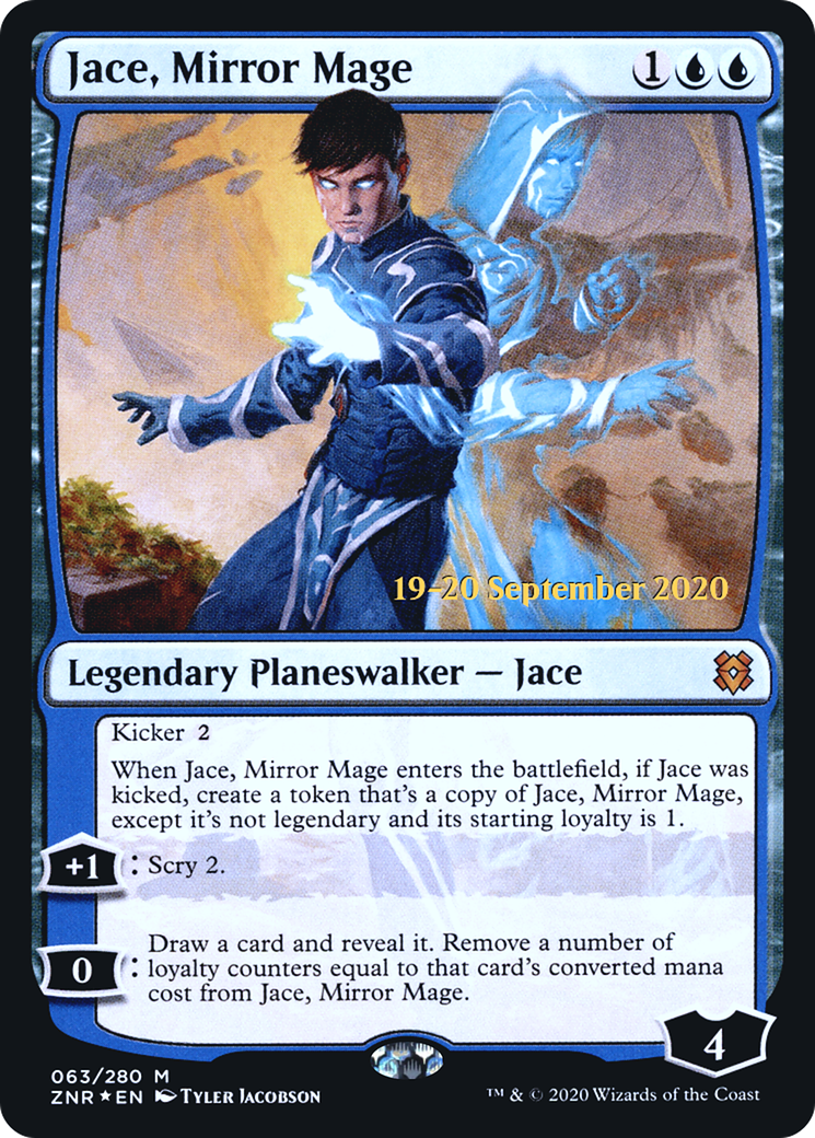 Jace, Mirror Mage (063) Foil - Zendikar Rising Promos