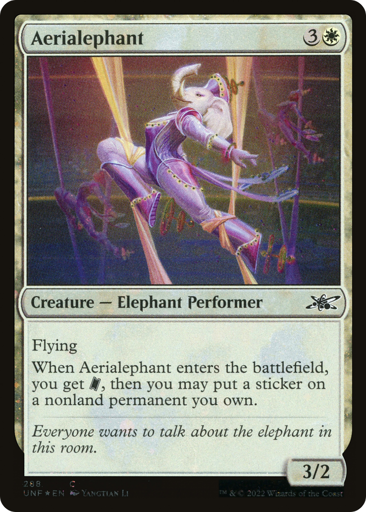 Aerialephant (288) Foil - Unfinity