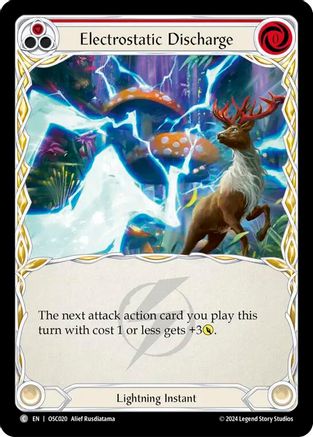Electrostatic Discharge (Red) (OSC020) - Blitz Deck: Rosetta - Oscilio