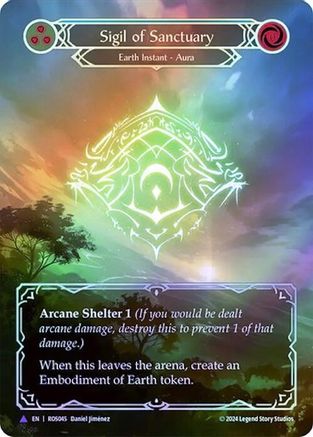 Sigil of Sanctuary (Marvel) (ROS045) Cold Foil - Rosetta