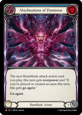Machinations of Dominion (ROS118) Rainbow Foil - Rosetta