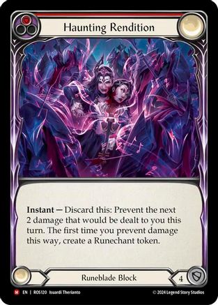 Haunting Rendition (ROS120) Rainbow Foil - Rosetta