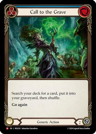 Call to the Grave (ROS218) Rainbow Foil - Rosetta